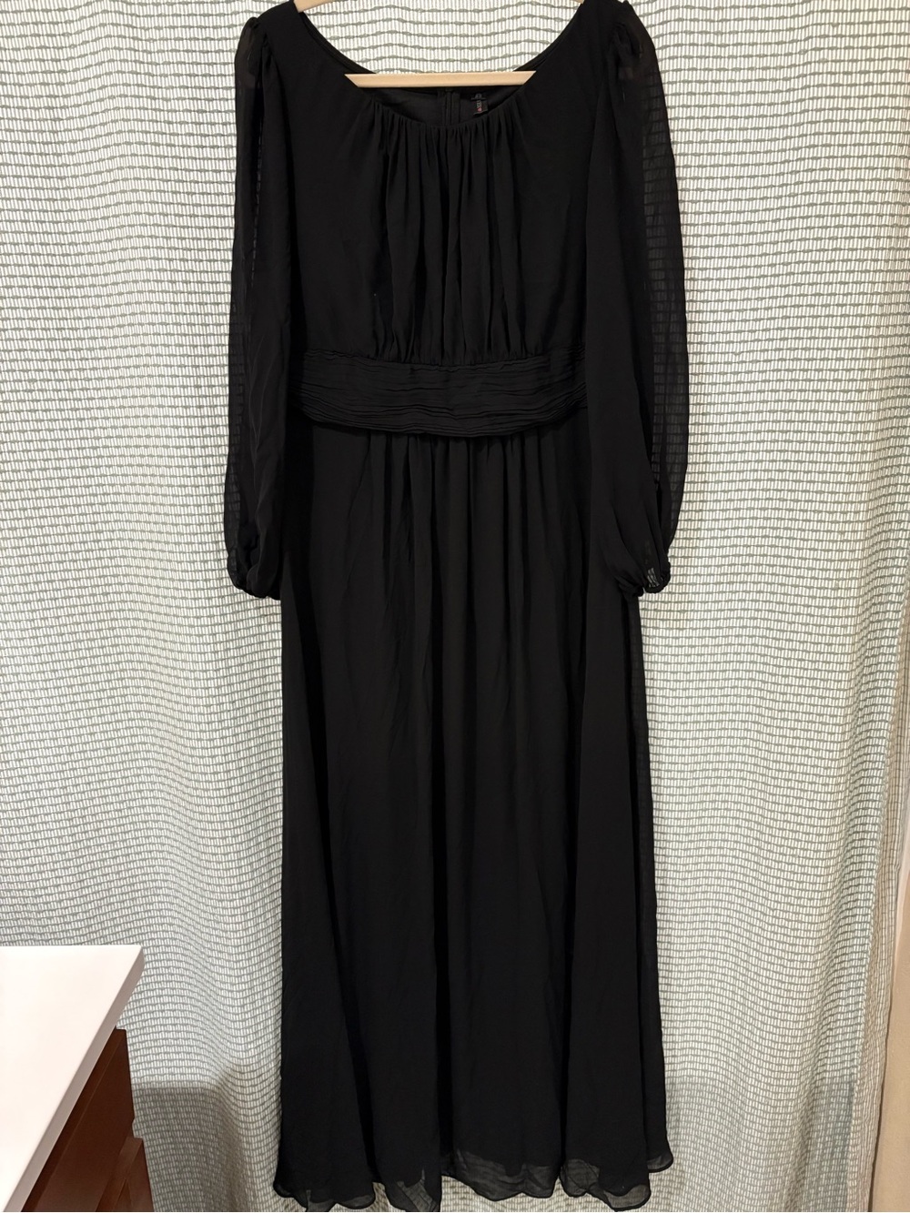 Ever Pretty Black Chiffon Maxi Dress - Picture 3 of 3